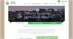 Desktop Screenshot of greenstrata.com.au